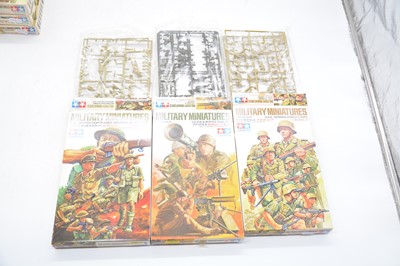 Lot 26 - Ten Tamiya 1/35 scale military figure sets, boxed