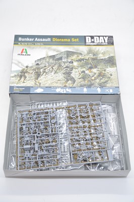 Lot 90 - Three Italeri 1/72 scale diorama sets, boxed