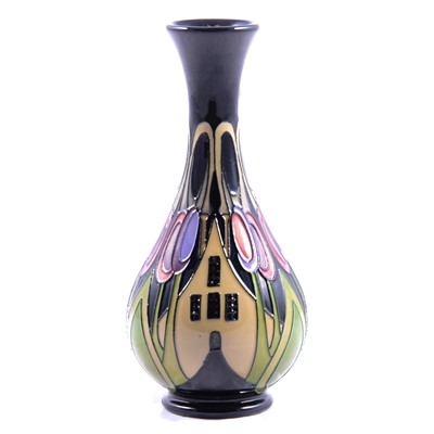 Lot 4 - Kerry Goodwin for Moorcroft, a vase in The Hamlet design.
