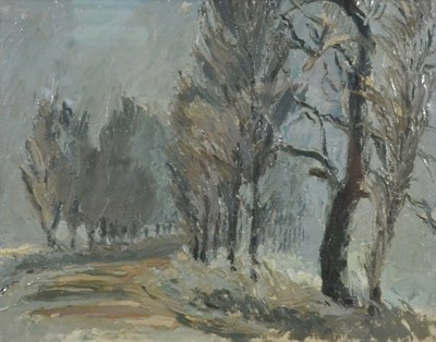 Lot 363 - Henry Clarence Whaite, Poplar Avenue in Winter, 1940.