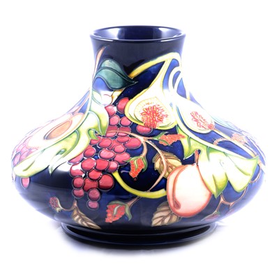 Lot 13 - Emma Bossons for Moorcroft, a vase in the Queen's Choice design.
