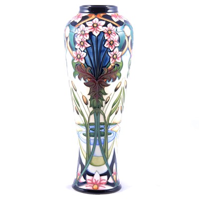 Lot 9 - Rachel Bishop for Moorcroft, a Limited Edition vase in the Avon Water design.