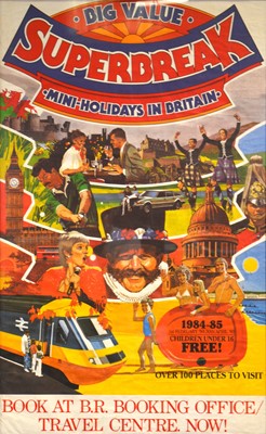 Lot 288 - British Rail poster, Superbreak