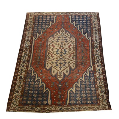 Lot 467 - Mazlagan rug.