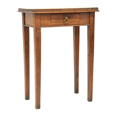 Lot 363 - Joined oak side table