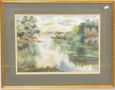 Lot 227 - John Mortimer, two watercolour landscapes