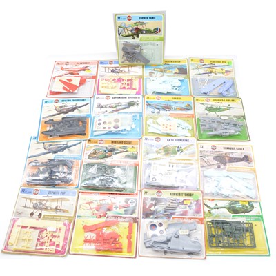 Lot 100 - Seventeen Airfix 1/72 scale model aircraft kits, sealed