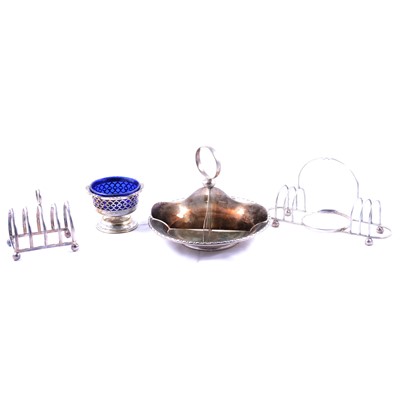 Lot 194 - Quantity of assorted silver plated items