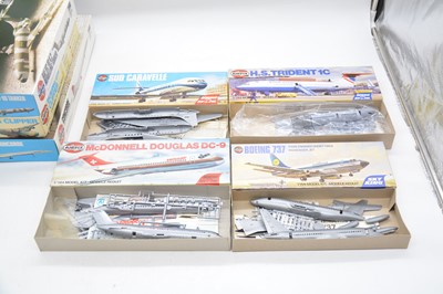 Lot 121 - Seven Airfix 1/144 scale model aircraft, boxed