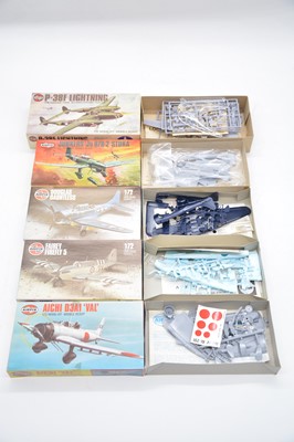 Lot 73 - Eleven Airfix 1/72 scale model aircraft kits, boxed