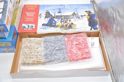 Lot 89 - Eight IMEX 1/72 scale model figures and diorama sets, boxed