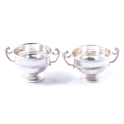 Lot 285 - Two small silver vases