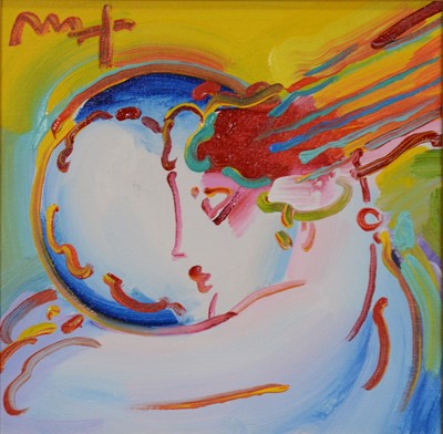 Lot 338 - Peter Max, I Love The World