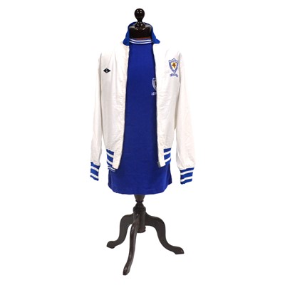 Lot 43 - Football Memorabilia: Leicester City FC 1969 FA Cup Final tracksuit and jersey of Paul Matthews