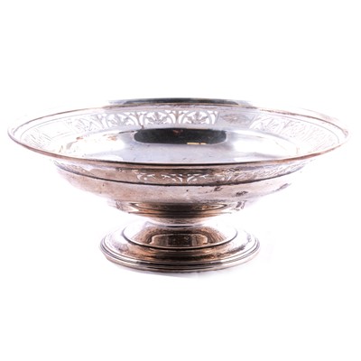 Lot 261 - Silver fruit bowl