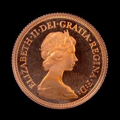 Lot 127 - A Gold Full Sovereign Coin, Elizabeth II 1979.