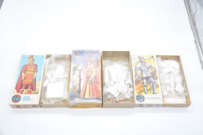 Lot 2 - Seven Airfix model kits, boxed or sealed packaging