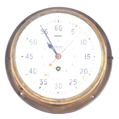 Lot 110 - Smiths Astral brass ships clock, AP160174