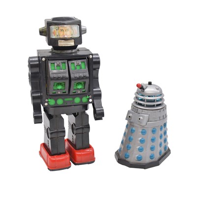 Lot 240 - Two robot toys