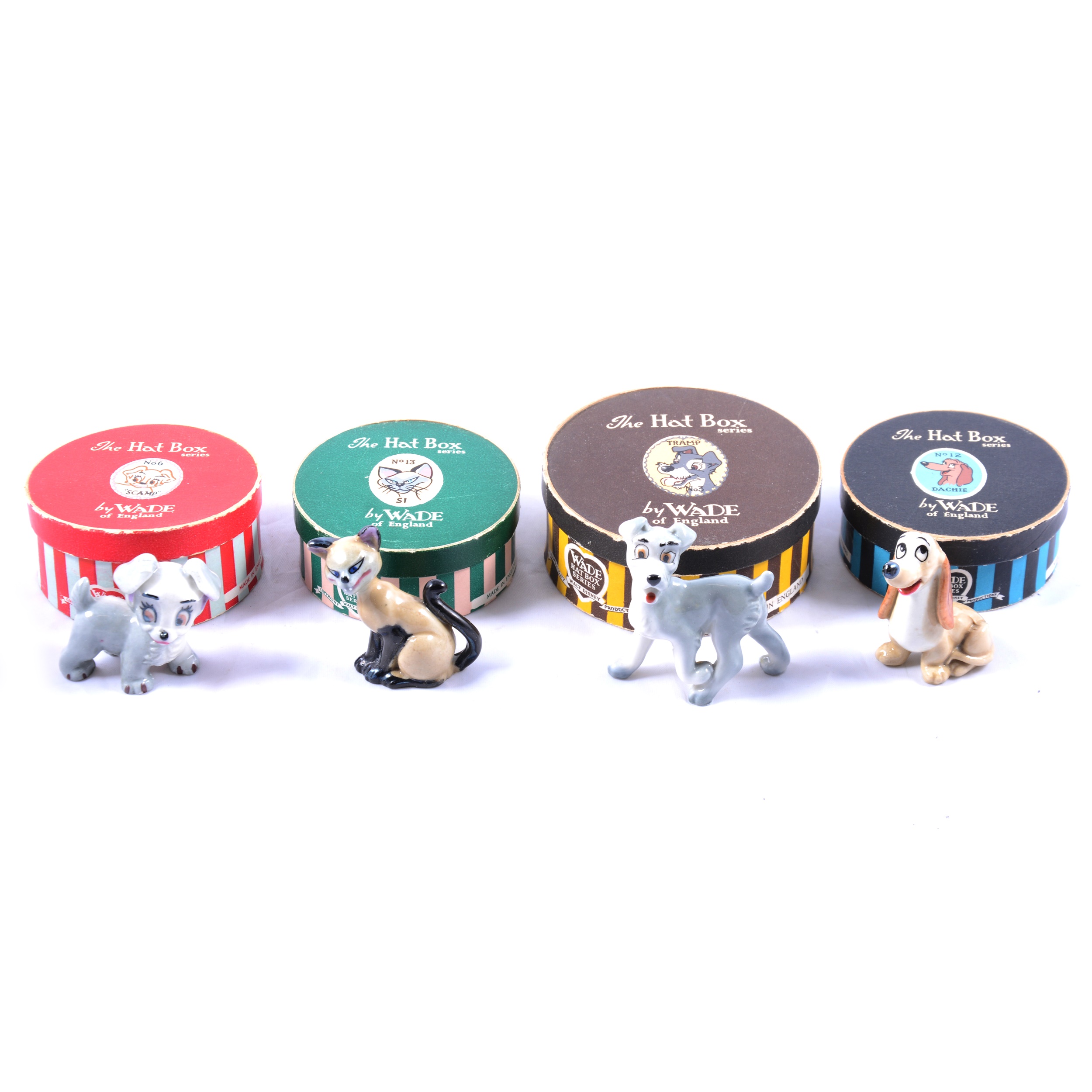 Lot 35 - Twenty Wade Hat Box figures in boxes,