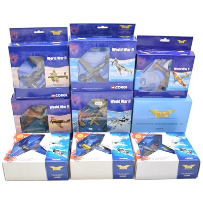 Lot 165 - Nine Corgi die-cast models, boxed