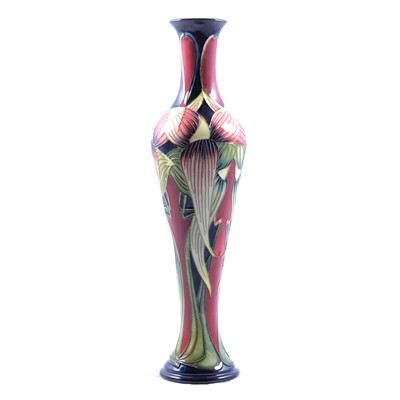 Lot 16 - Philip Gibson for Moorcroft Pottery, 'Trinity' pattern vase