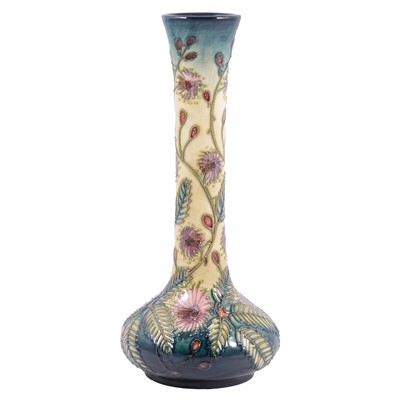 Lot 20 - Emma BOssons for Moorcroft Pottery, 'Fiji' pattern vase