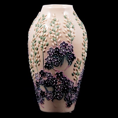 Lot 18 - Vicky Lovatt for Moorcroft Pottery, 'Devotion' pattern vase