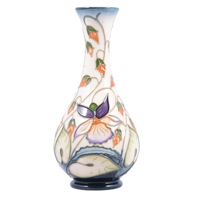 Lot 17 - Rachel Bishop for Moorcroft Pottery, 'Sweet Thief' pattern vase