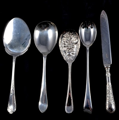 Lot 200 - Large quantity of silver plated cutlery