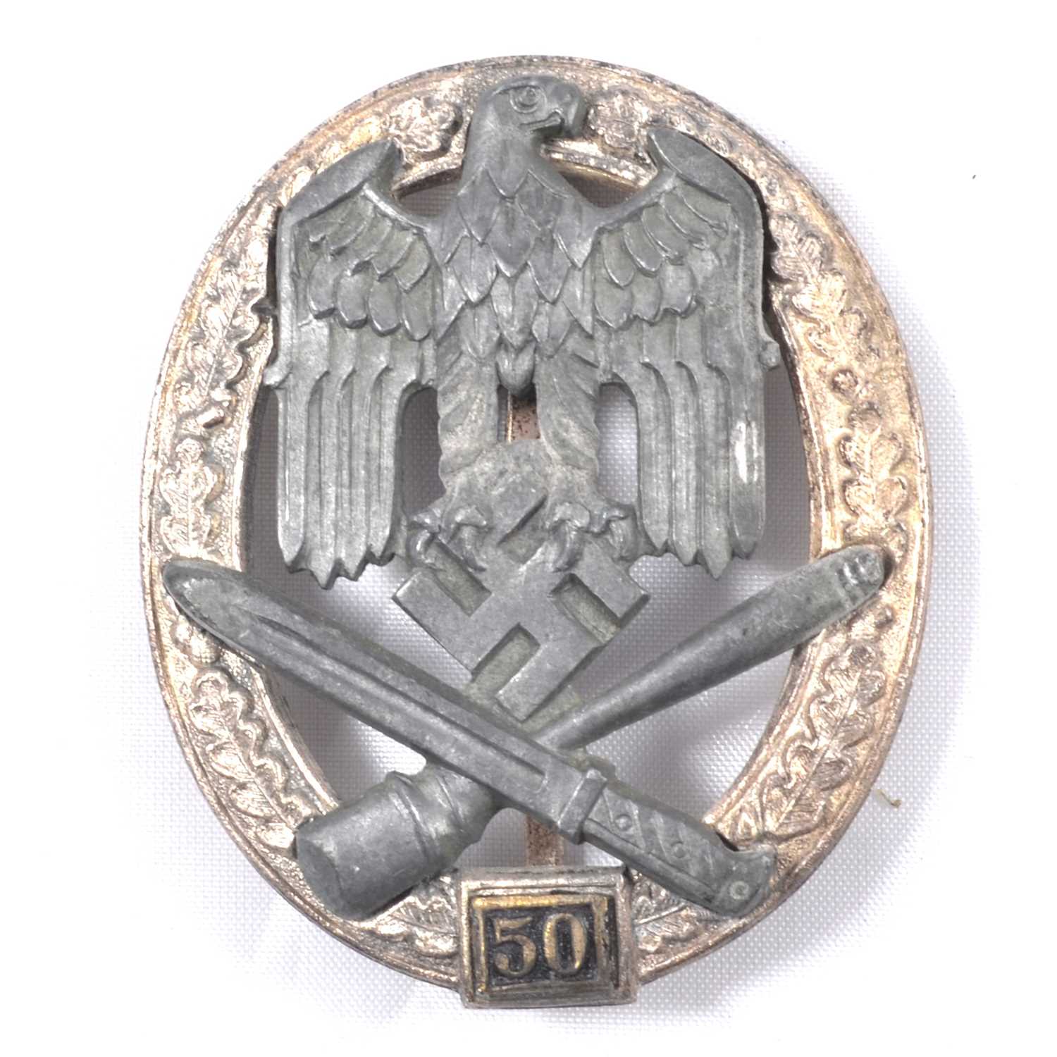 Lot 154 - German General Assault badge, "50"