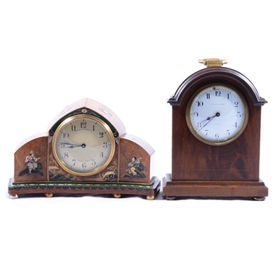 Lot 81 - Two mantel clocks