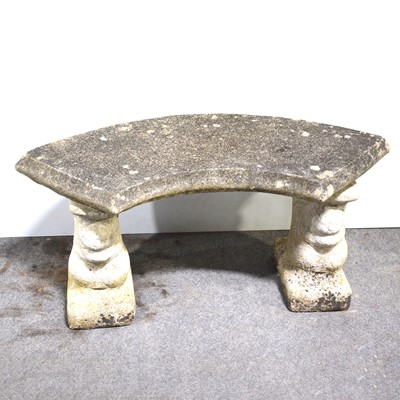 Lot 478 - Garden concrete bench