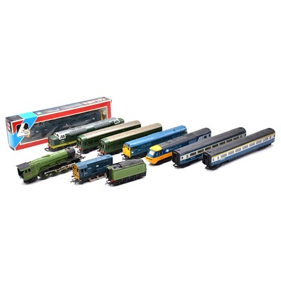 Lot 479 - Seven OO gauge locomotives, some with matching coaches