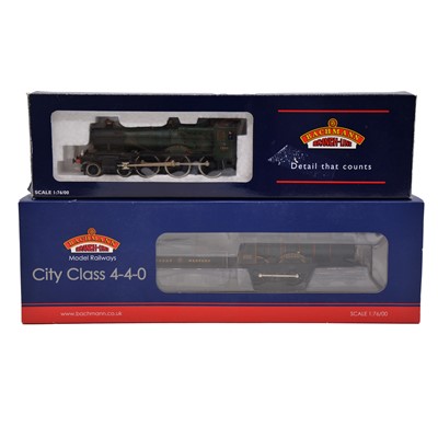 Lot 458 - Two Bachmann OO gauge steam locomotives and tenders, boxed