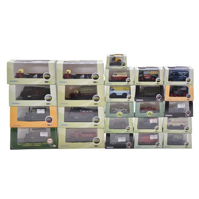 Lot 195 - Twenty-four Oxford die-cast model vehicles, boxed