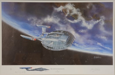 Lot 379 - G W Hutchins, Star Trek, The Adventure Begins