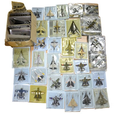 Lot 147 - Forty-one die-cast model aircraft, including GE Fabbri