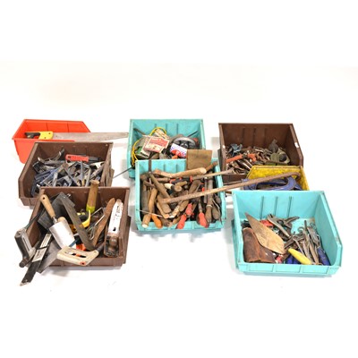 Lot 533 - Eight tubs of various hand tools