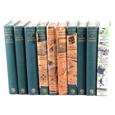 Lot 98 - Ten Arthur Ransome books