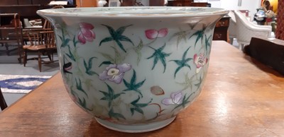 Lot 32 - Chinese celadon ground planter/ jardiniere