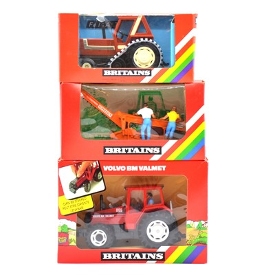 Lot 57 - Three Britains farm models, 9515, 9527, 9535, boxed