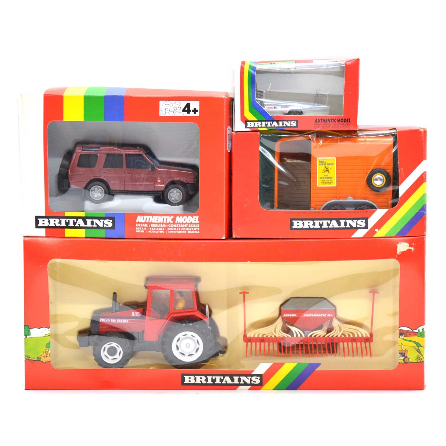 Lot 73 - Four Britains farm models, 9410, 9562, 9480,