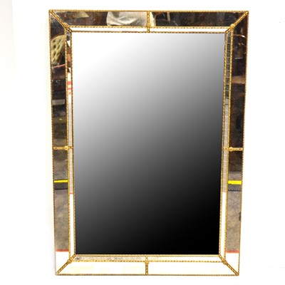 Lot 494 - Three contemporary wall mirrors of similar design