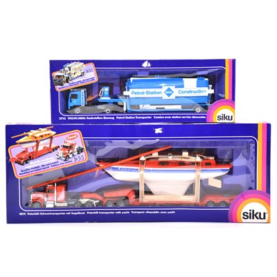 Lot 82 - Two Siku 1/55 scale die-cast models, boxed