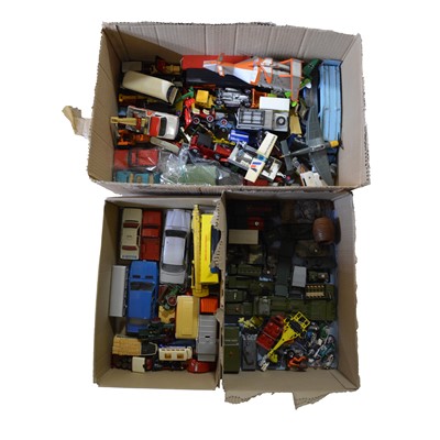 Lot 54 - A collection of die-cast models, including Dinky, Corgi, Matchbox, Lledo and others