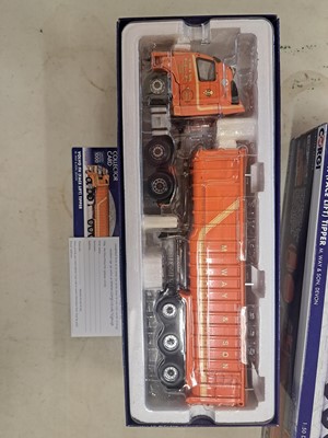 Lot 97 - Five Corgi die-cast lorries, boxed
