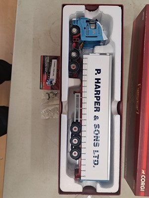 Lot 102 - Five Corgi die-cast lorries, boxed