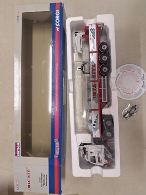 Lot 102 - Five Corgi die-cast lorries, boxed