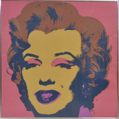 Lot 245 - After Andy Warhol, Marilyn, Sunday B Morning edition